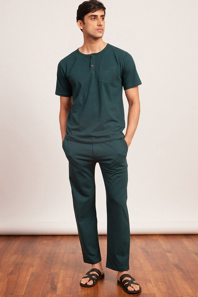 METRONAUT Slim Fit Men Cotton Blend Dark Green Trousers - Buy METRONAUT  Slim Fit Men Cotton Blend Dark Green Trousers Online at Best Prices in  India | Flipkart.com