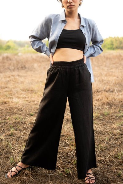 The Linen Oversized Pants | Creatures of Habit