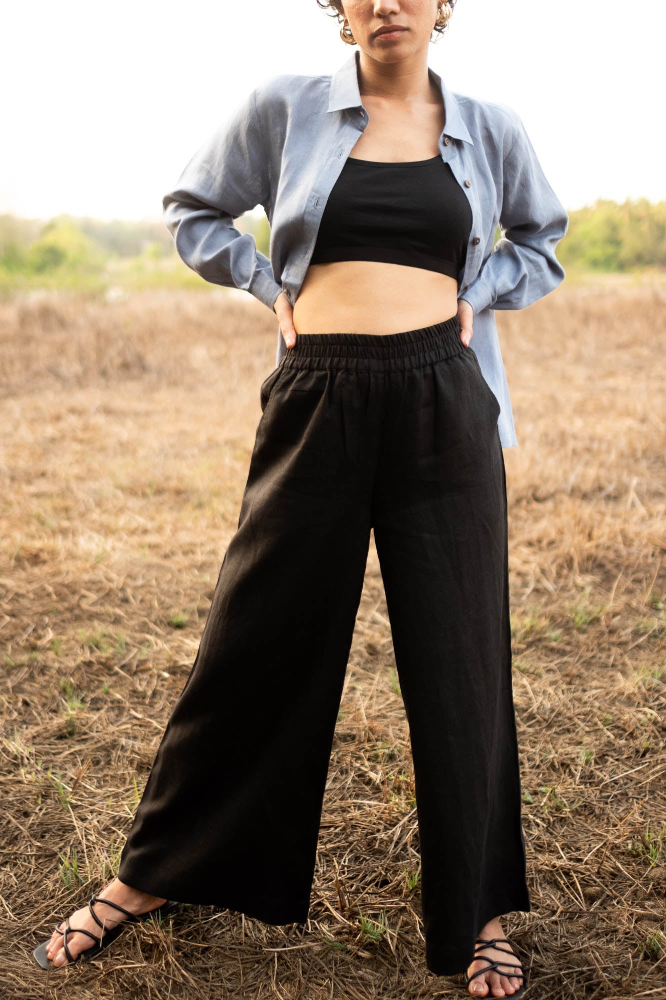 The Linen Oversized Pants | Creatures of Habit