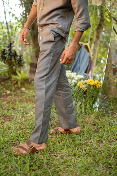 The Linen Pull-up Pants | Creatures of Habit