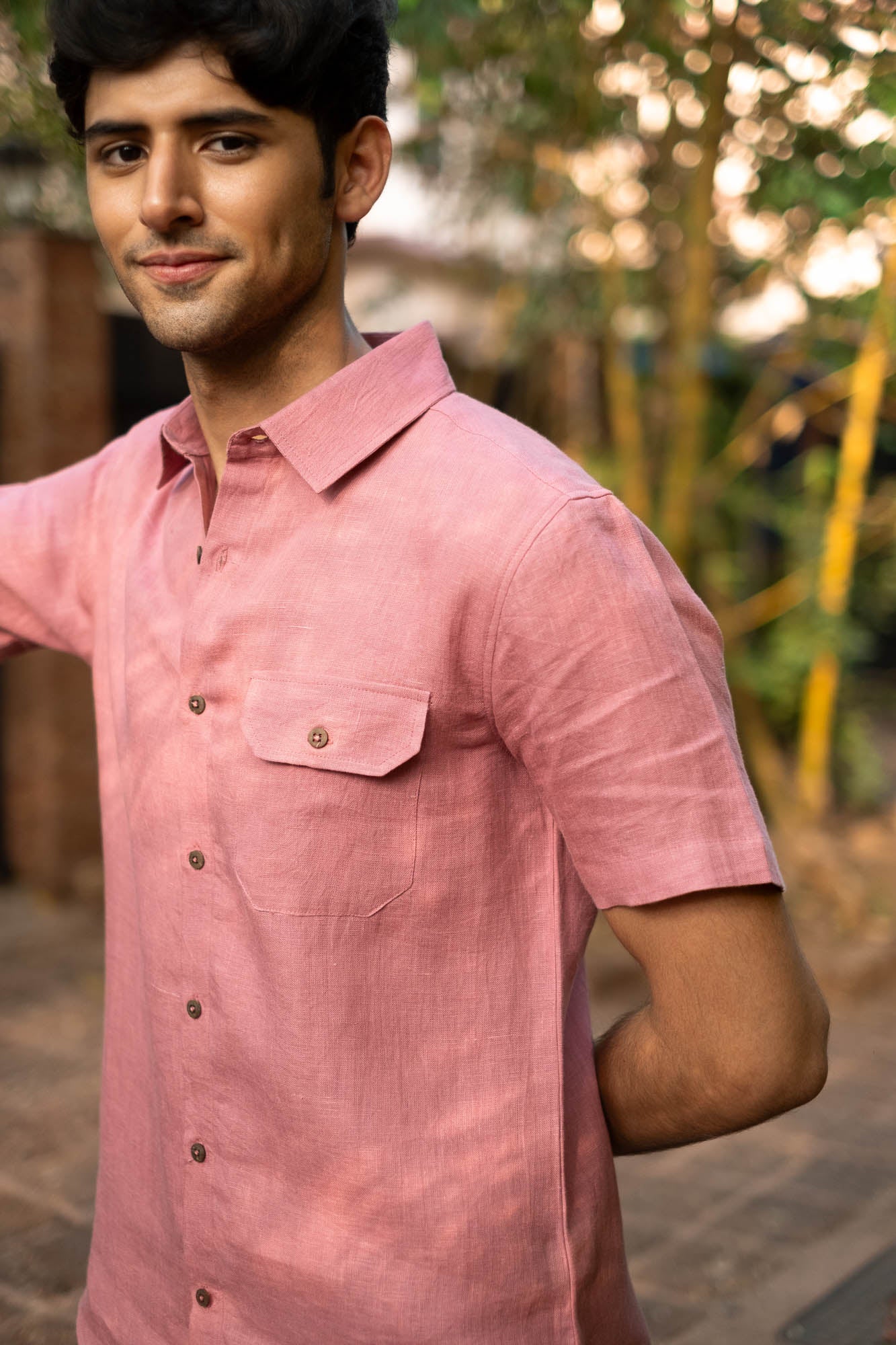 The Linen Shirt | Short Sleeve | Creatures of Habit