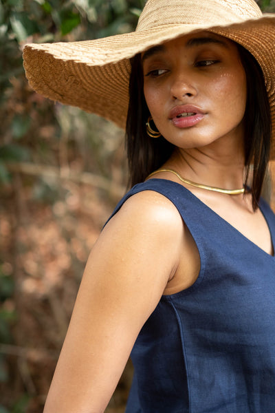 The Linen V Neck Tank | Creatures of Habit