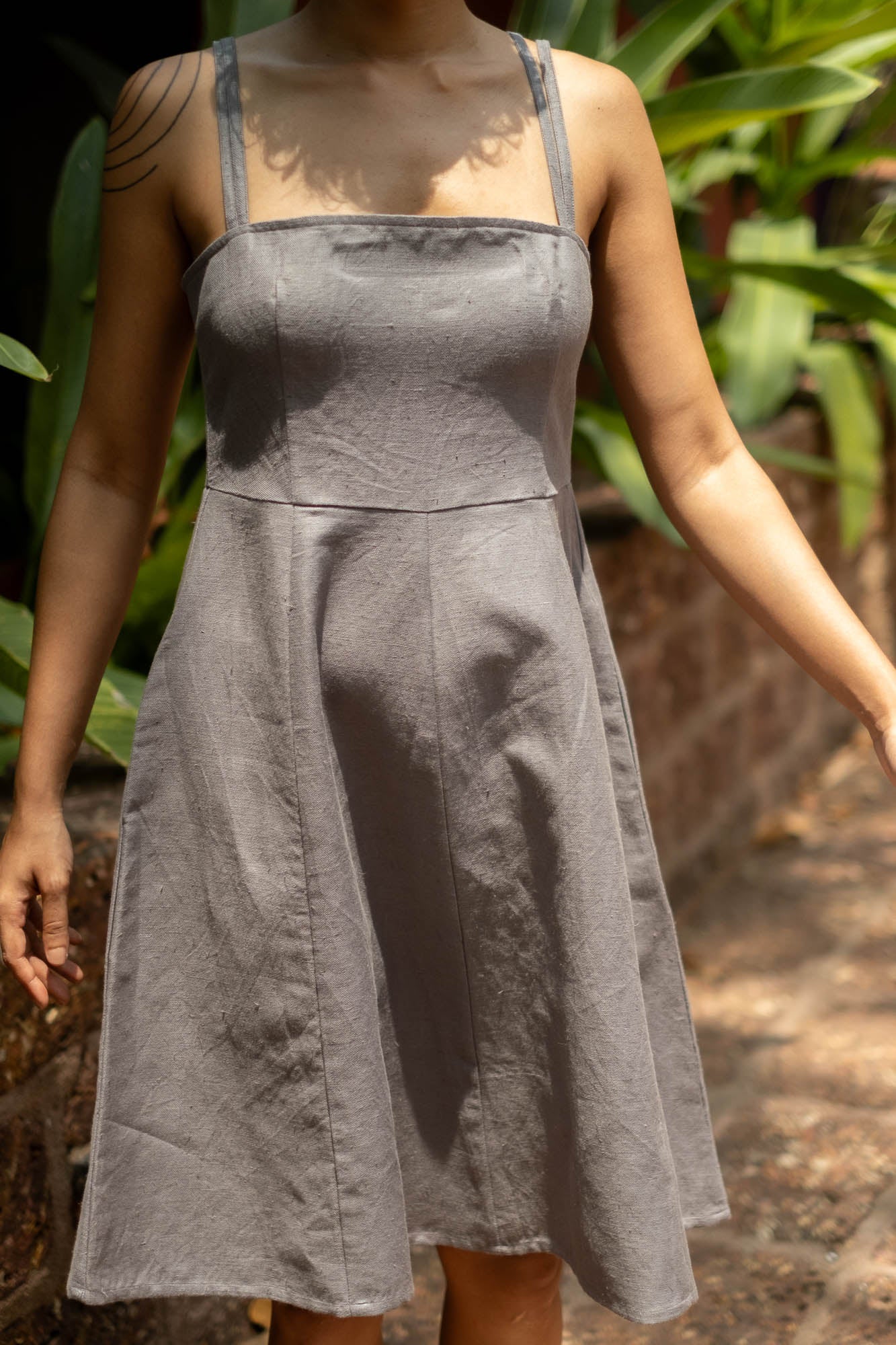 The Hemp Fit and Flare Dress | Creatures of Habit