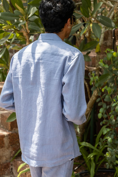 The Linen Pocketless Shirt | Creatures of Habit