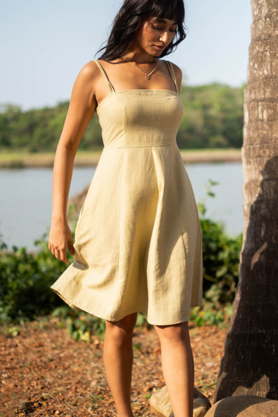 The Hemp Fit and Flare Dress | Creatures of Habit