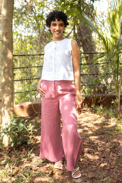 The Linen Wide Leg Pants | Creatures of Habit