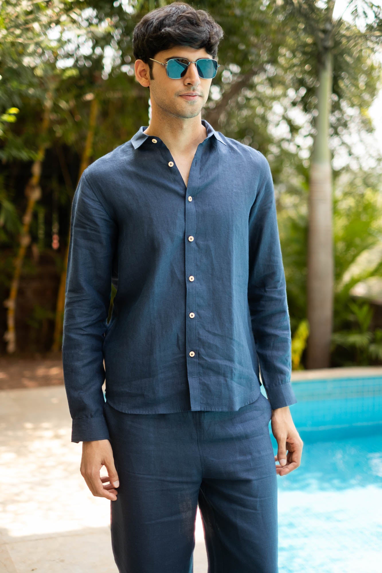 The Linen Pocketless Shirt | Creatures of Habit