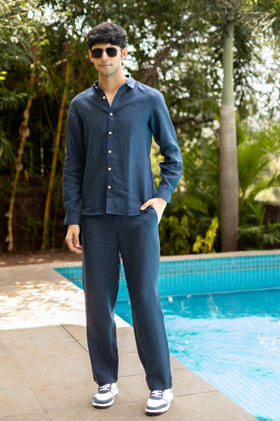 The Linen Pull-up Pants | Creatures of Habit