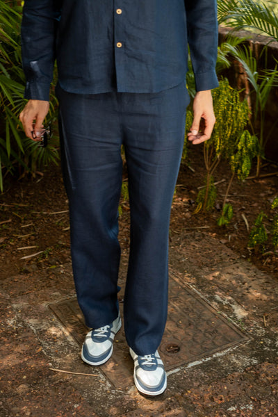 The Linen Pull-up Pants | Creatures of Habit