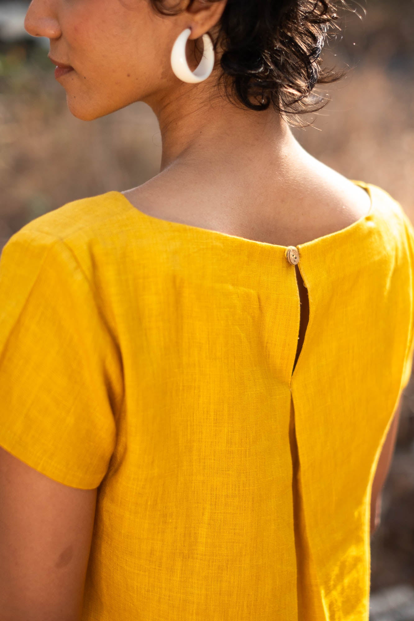 The Linen Boat Neck Top | Creatures of Habit