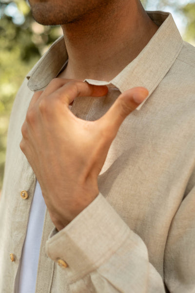 The Linen Pocketless Shirt | Creatures of Habit