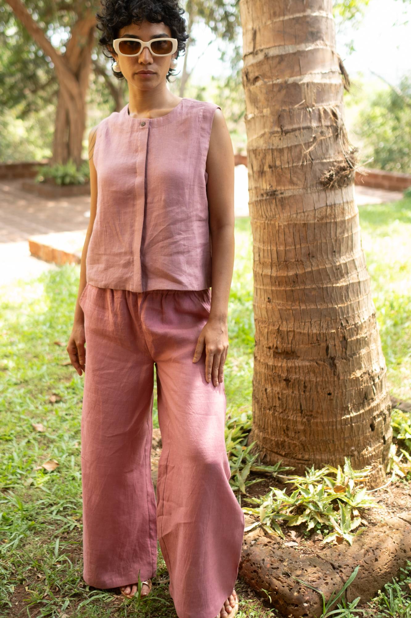 The Linen Oversized Pants | Creatures of Habit