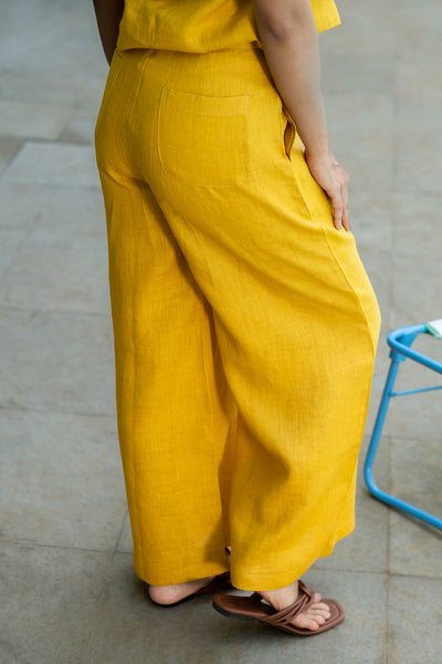 The Linen Wide Leg Pants | Creatures of Habit