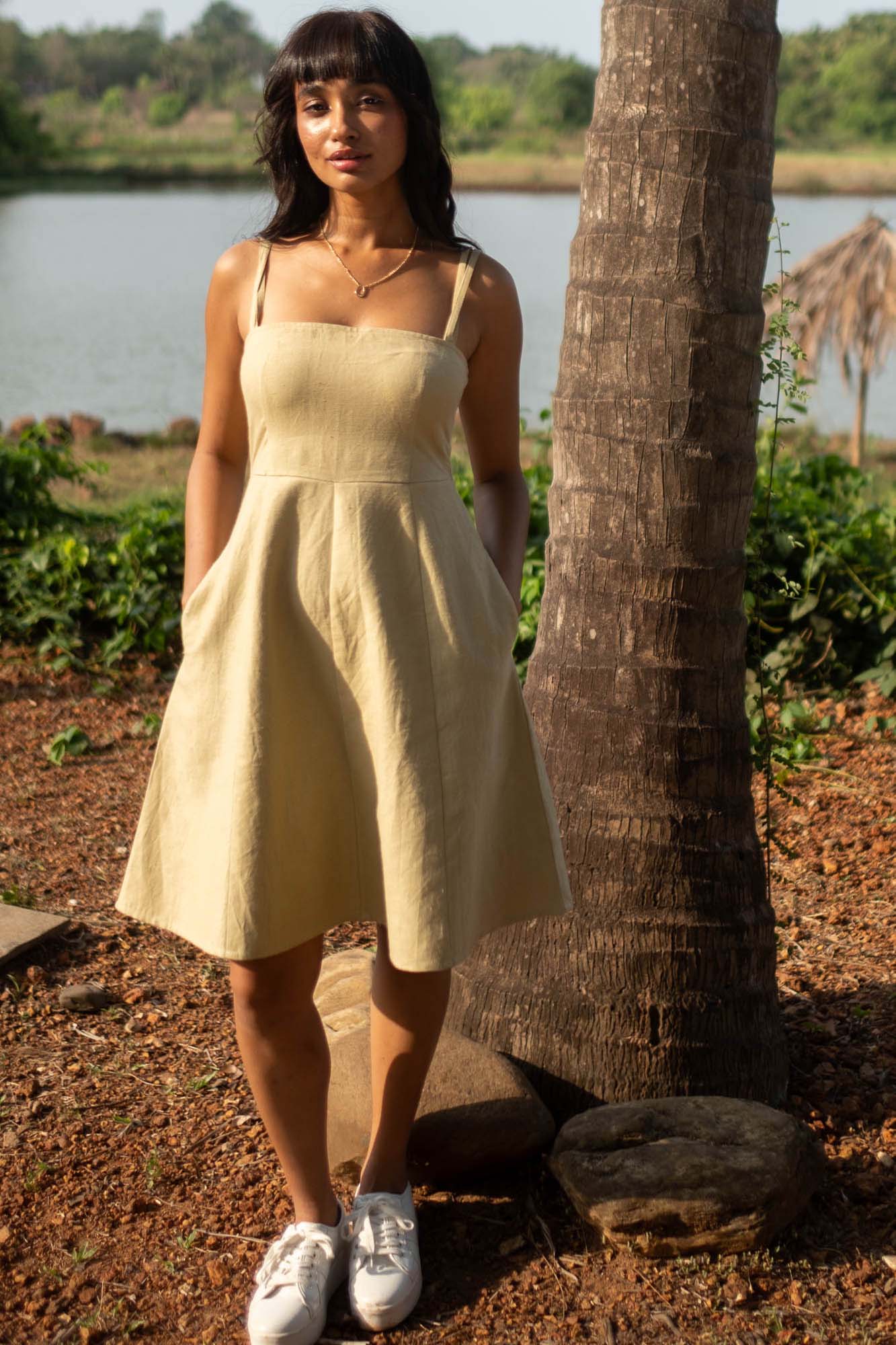 The Hemp Fit and Flare Dress | Creatures of Habit