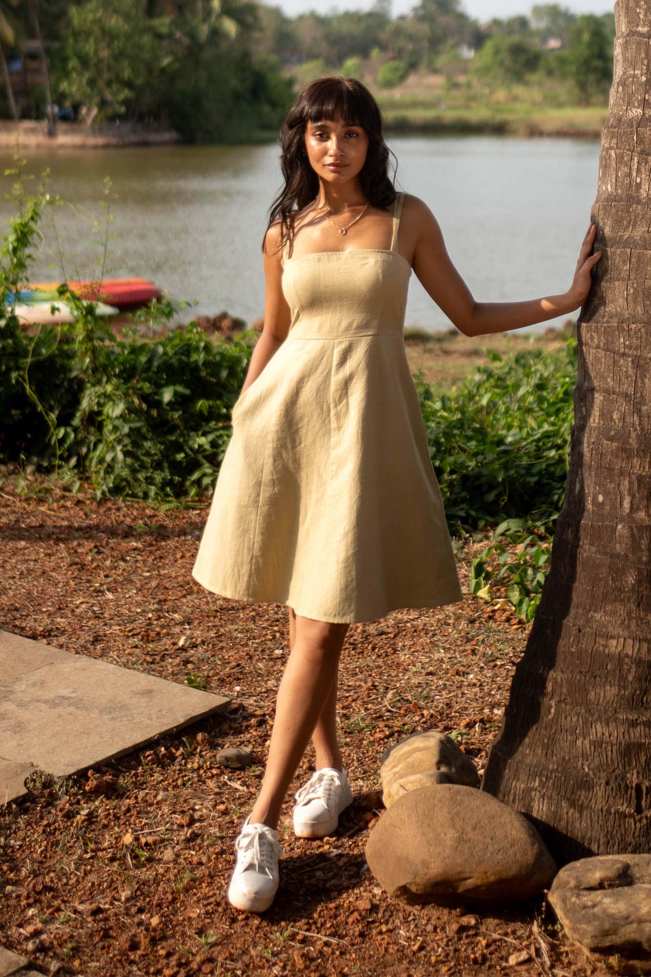 The Hemp Fit and Flare Dress | Creatures of Habit