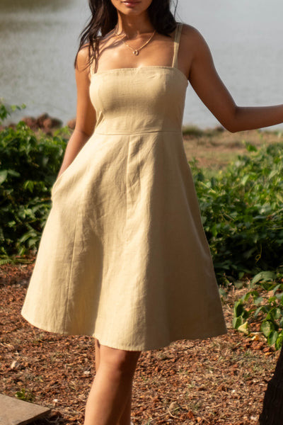 The Hemp Fit and Flare Dress | Creatures of Habit