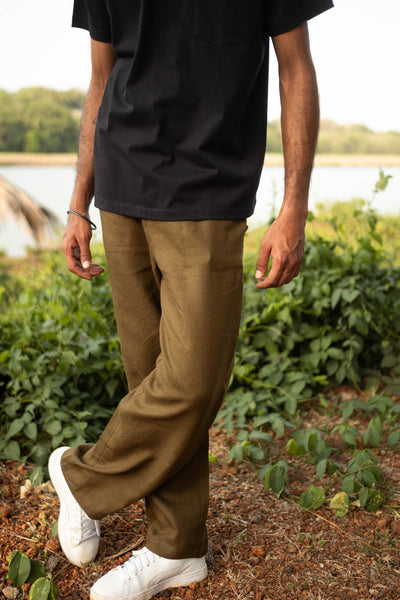 The Linen Pull-up Pants | Creatures of Habit