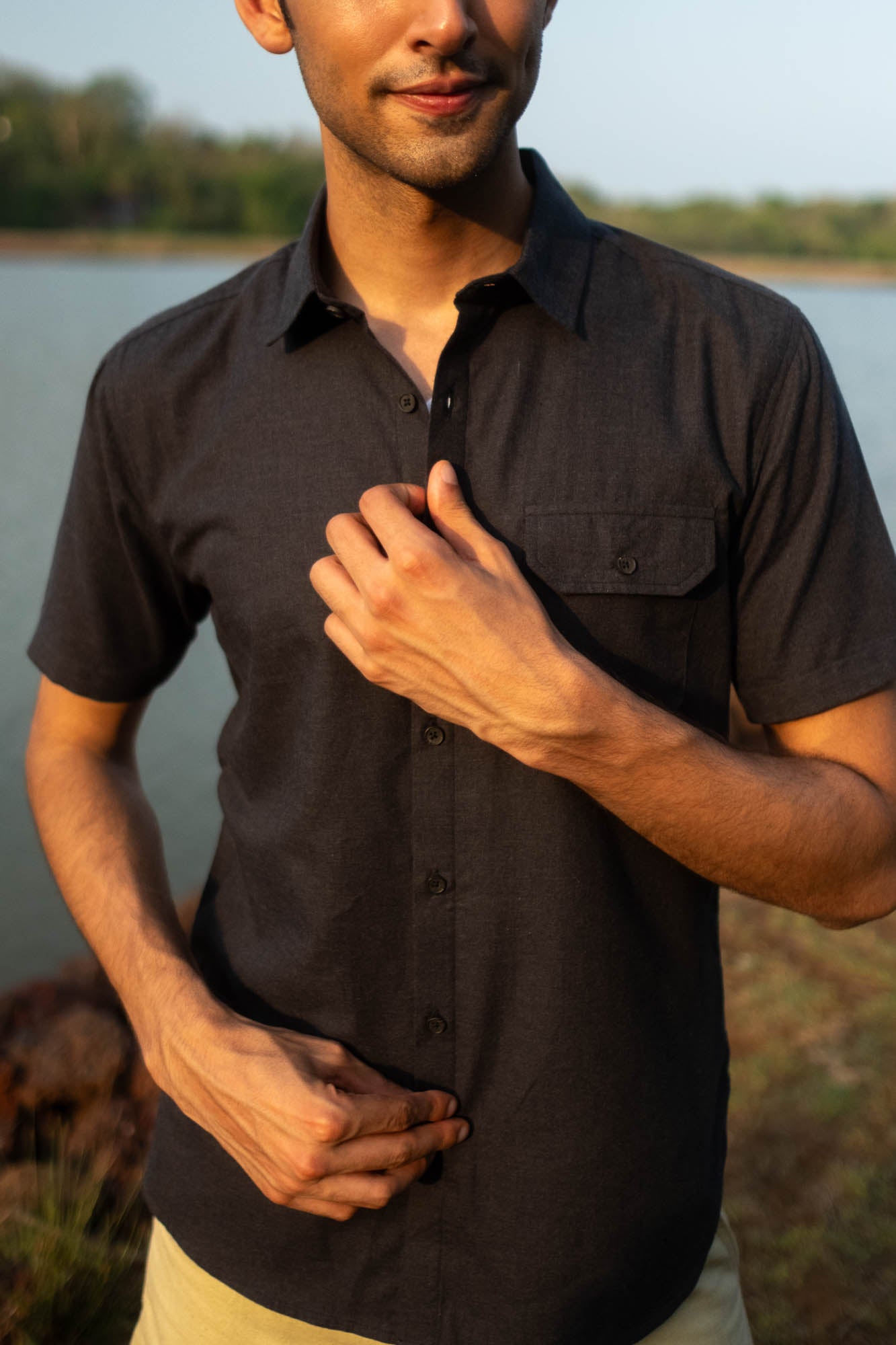 The Egyptian Cotton Shirt | Short Sleeve | Creatures of Habit